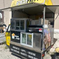 Piaggio ape street food