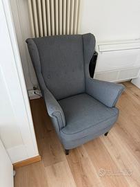 Poltrona IKEA STRANDMON grigio scuro