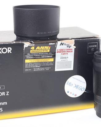 OBIETTIVO NIKON Z 85 MM F/1.8 S. NITAL. GARANZIA.