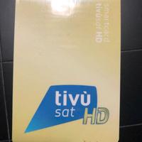 tessera tvsat oro in  hd attiva
