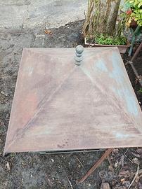 comignolo canna fumaria in ferro 