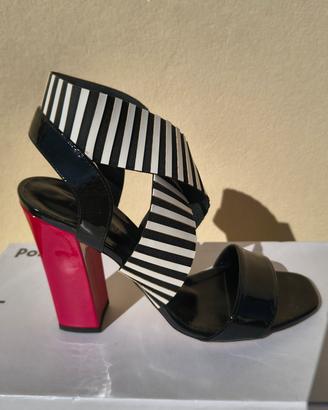 Sandali eleganti in vernice tg 40