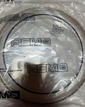 Remo pinstripe 8" pelle batteria acustica tom