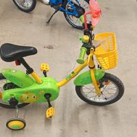 bici per bimba o bambino raggio 14