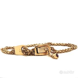 Bracciale vintage POMELLATO YG in oro giallo