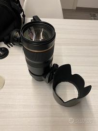 Tanron 70-200 f2,8 con attacco nikon