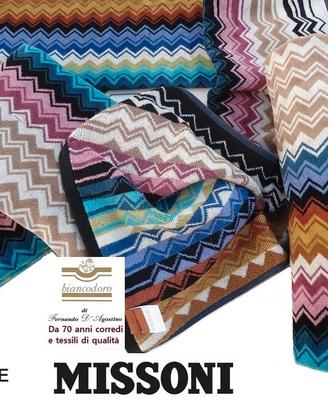 Set spugne MISSONI completo bagno 5 pezzi