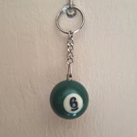 Portachiavi pallina da biliardo