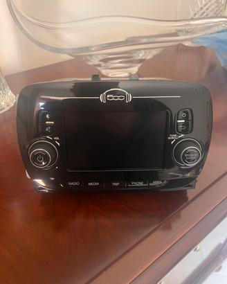 Stereo bluetooth u-connect fiat 500
