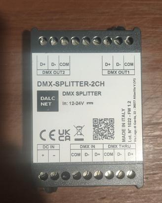 DALCNET dmx splitter 2ch