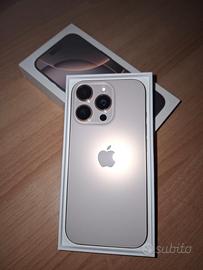 iphone 16 pro 256gb titanio sabbia