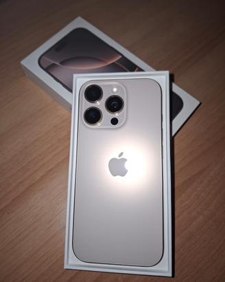 iphone 16 pro 256gb titanio sabbia