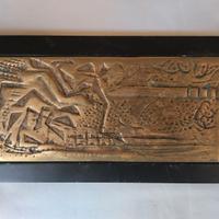 Alfredo Cifani(1939)  - Placca da tavolo in bronzo