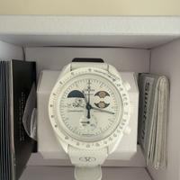 Omega Swatch Mission to Earthphase Moonshine gold