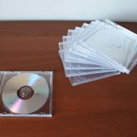 Custodia CD singola trasparente