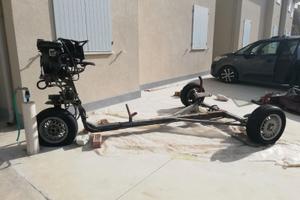 Carrello idraulico per barca circa  4m.