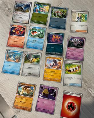 Lotto 15 Carte Pokémon Reverse Holo-Comuni
