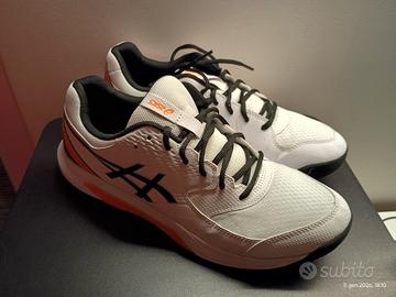 scarpe padel Asics gel dedicate 8, numero 46 