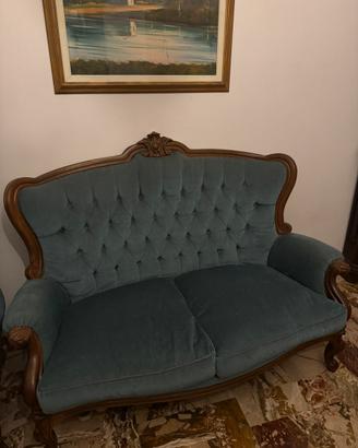Salotto completo in legno