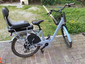Bici Elettrica Pulse City Azzurra