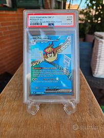 Carta Pokémon Pidgeot Ex PSA 9 Ossidiana Infuocata