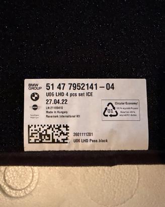 Tappetini originali BMW Serie 2 Active Tourer U06