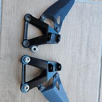Pedane ant Ducati 848 1098 1198 con arretratori 