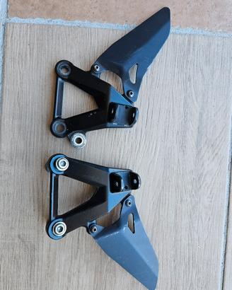 Pedane ant Ducati 848 1098 1198 con arretratori 
