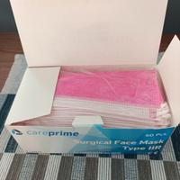 Mascherine chirurgiche rosa