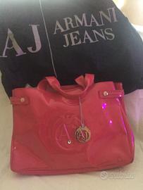 Borsa armani 2024 jeans fucsia