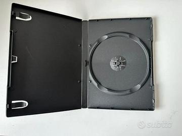 Custodie CD DVD 100 Pezzi Nere Slim Porta Dischi 1
