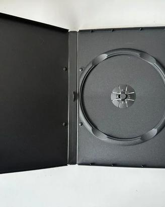 Custodie CD DVD 100 Pezzi Nere Slim Porta Dischi 1