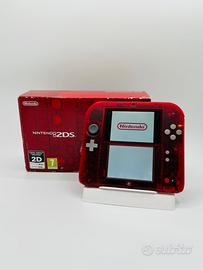 Nintendo 2DS Rosso Trasparente – Completo