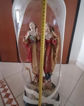 Santi Medici con campana in vetro