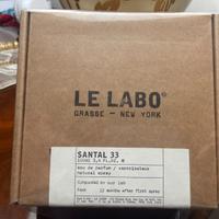 Profumo le labo santal 33 originale