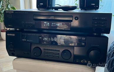 Kenwood sintoamplificatore + lettore CD