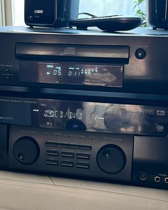 Kenwood sintoamplificatore + lettore CD