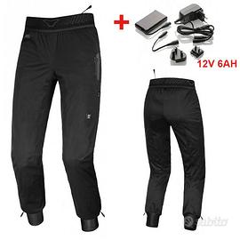 PANTALONE RISCALDATO MOTO MACNA + BATTERIA 12V 6AH