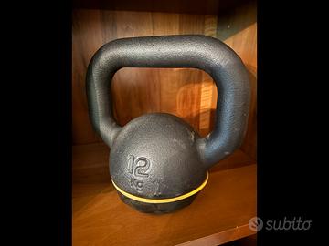 Kettlebell da 12 kg Domyos Decathlon Base Gomma