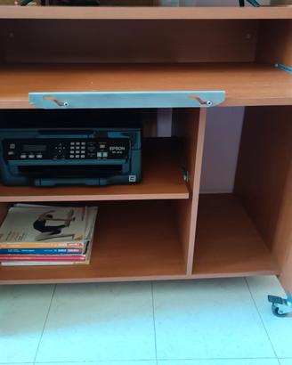 Scrivania/porta computer