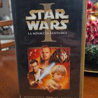 VHS STAR WARS Episodio 1 La Minaccia Fantasma