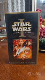 VHS STAR WARS Episodio 1 La Minaccia Fantasma