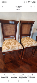 Sedie bellissime n.4 eccellenti condizioni