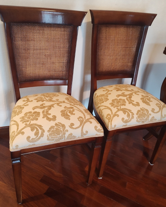 Sedie bellissime n.4 eccellenti condizioni