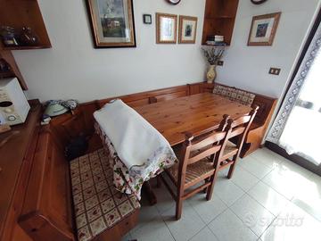 Giropanca in legno d'abete massello 