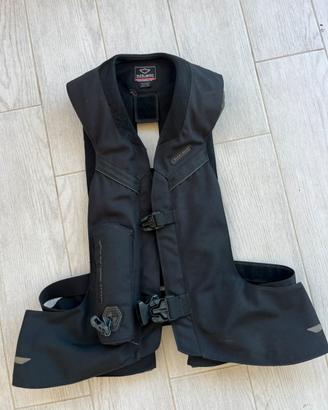 Giubbotto air bag moto hit-air con ricarica L-2XL
