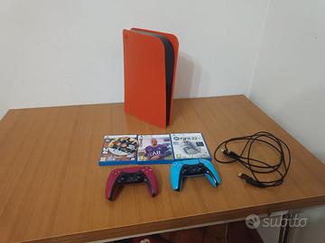 PlayStation 5 fat +giochi +controller 