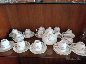 servizio tazze da caffè in porcellana di bohème 