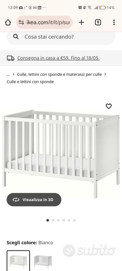 Sundvik Prezzo Culla Ikea Sundvik Lettino Lettini Da Campeggio