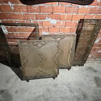 CopriTermosifoni in ferro ottonato e mensola marm